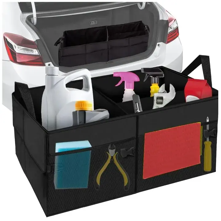 Torba Organizer do Bagażnika Samochodu Auta Kufer XXXL Składany Duży Mocny Zwrot pieniędzy