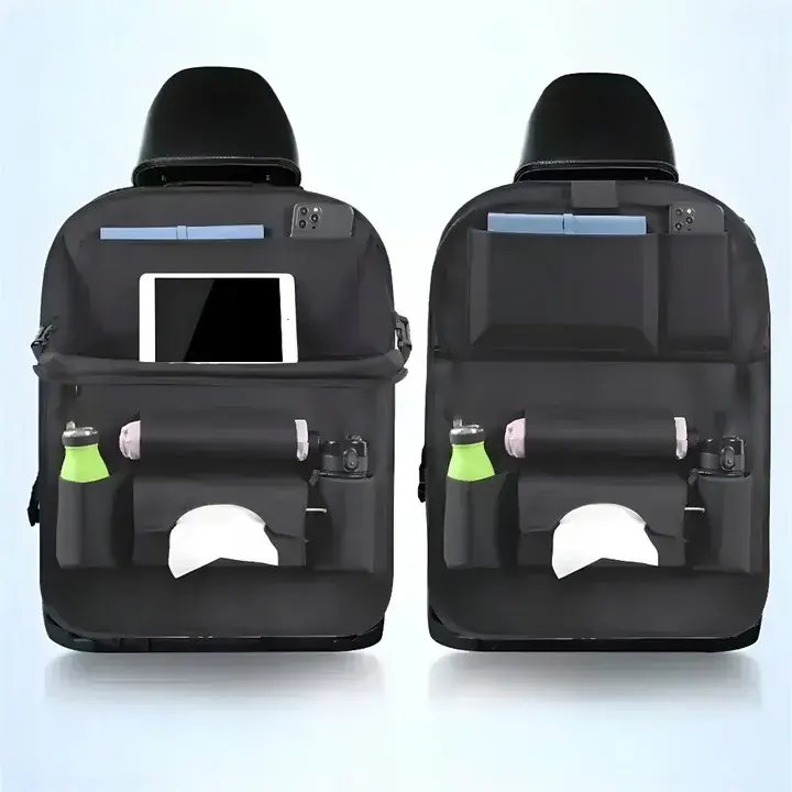 Zwrot pieniędzy ORGANIZER PÓŁKA STOLIK OCHRANIACZ OSŁONA NA FOTEL SAMOCHODOWY EKOSKÓRA AUTA