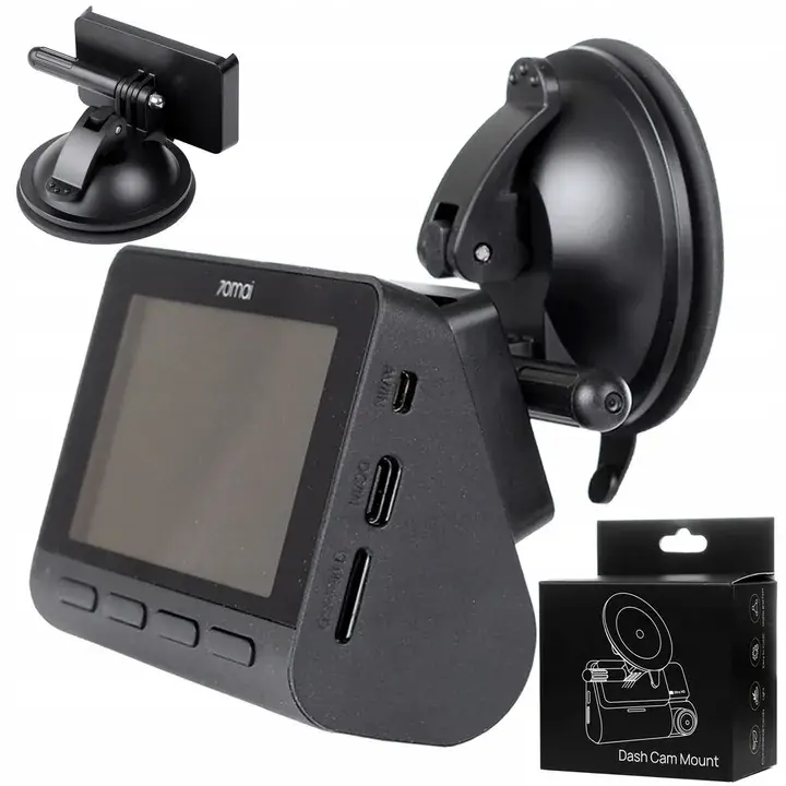 Autentyczny Uchwyt mocowanie do kamery 70mai A800S A810 na przyssawkę przednią szybę