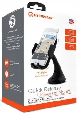 HyperGear uchwyt uniwersalny samochodowy do smartfona Quick Releas 55-100mm Ekspresowa dostawa