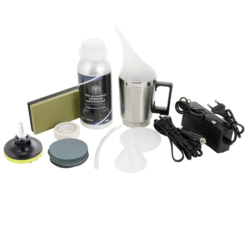 Najlepsza cena Zestaw do renowacji reflektorów, 27 elementów