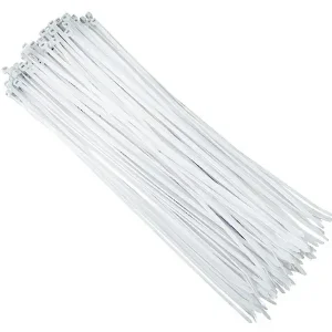 Opaski kablowe nylonowe 300x3,6 mm, białe, 100 szt. Oferta