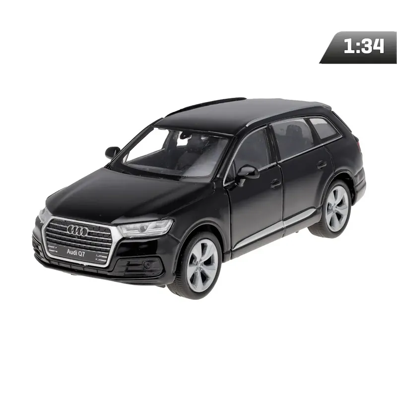 Wysoka jakość Model 1:34, Audi Q7 2015, czarny