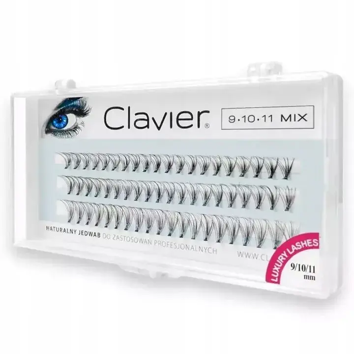 Wysoka jakość Clavier Kępki Rzęs Classic Mix Opakowanie 9/10/11