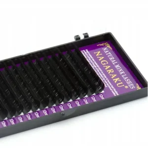 Rzęsy Syntetyczne Profesjonalne Nagaraku Natural Mink skręt C 0,07 9mm Oryginalny