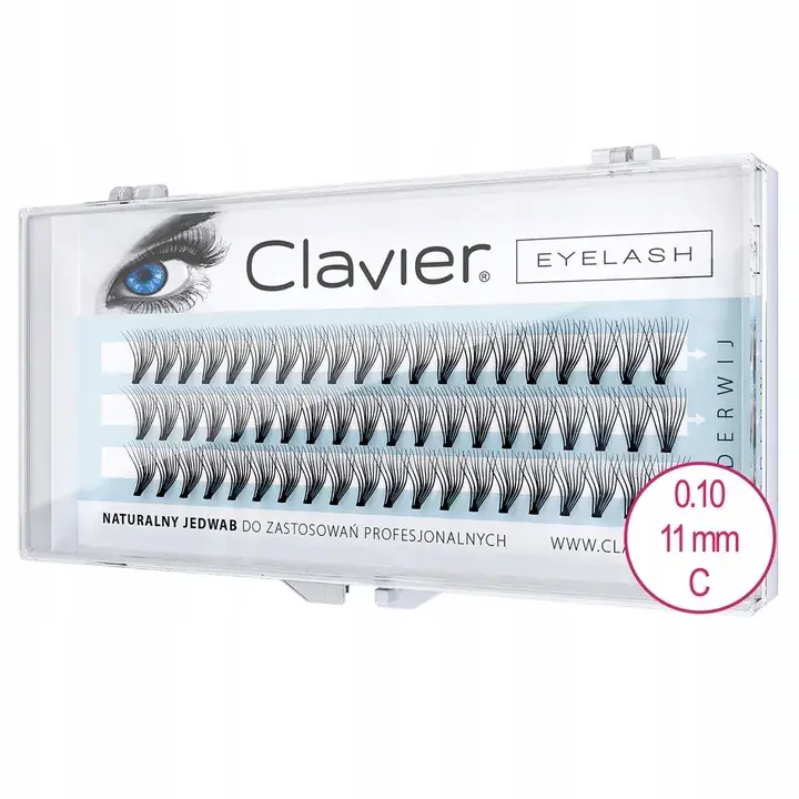 Clavier Rzęsy Kępki Classic - 11 mm 0,10 C Niska cena