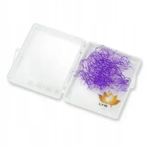 Kolorowe kępki 5D-0,07 Skręt C fioletowe 500 szt. Darmowa dostawa