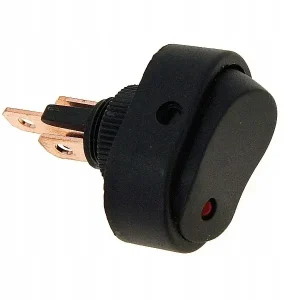 WŁĄCZNIK WYŁĄCZNIK PRZEŁĄCZNIK ZIELONY LED 12V 30A Darmowa dostawa