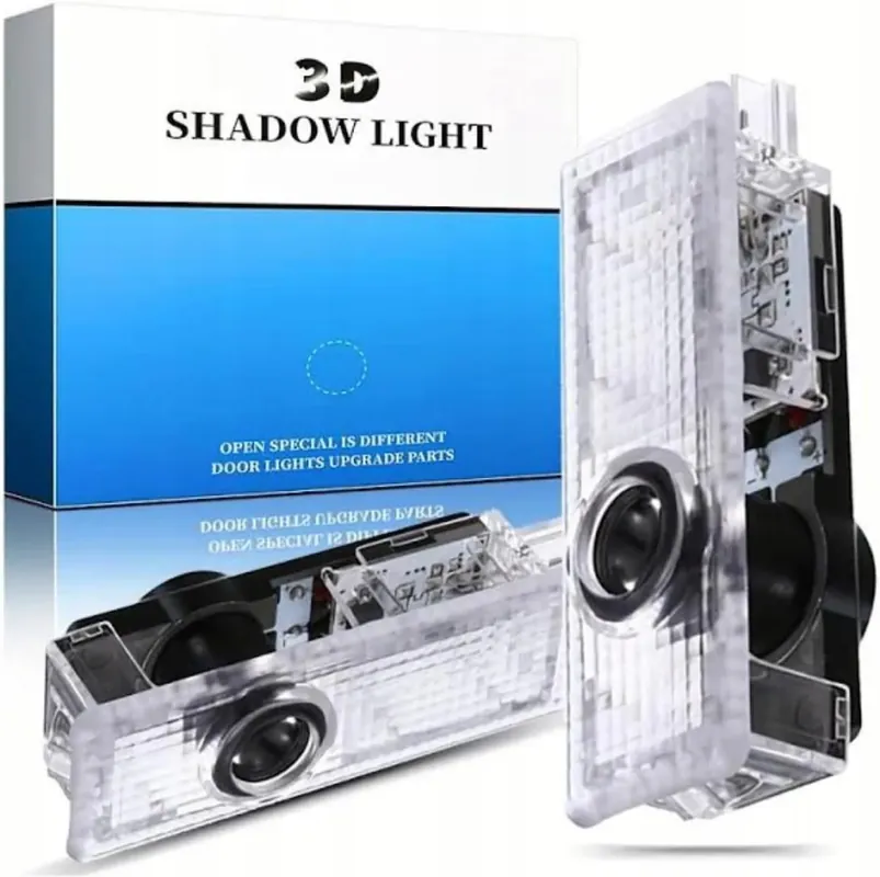 2X OŚWIETLENIE DRZWI SAMOCHODU LED PROJEKTOR LOGA BMW ŚWIATŁA DO DRZWI Ostatnia szansa