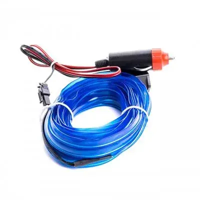 Światłowód pasek taśma led niebieski blue 5m 24V Ekspresowa dostawa