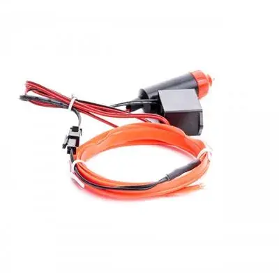 Najlepsza cena Światłowód pasek taśma Led czerwony red 1m 24V