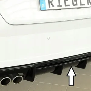 Dokładka tylnego zderzaka dyfuzor Audi A3 12-16 Wyprzedaż