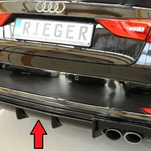 Dokładka tylnego zderzaka dyfuzor Audi A3 V8 13-16 Oryginalny