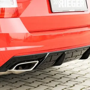 Popularny Dokładka tylnego zderzaka dyfuzor Skoda Octavia 3 RS 2013-2019