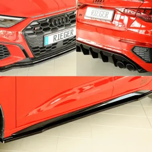 Zestaw dokładek AUDI A3 S3 GY 2019- SPORTBACK Wysoka jakość