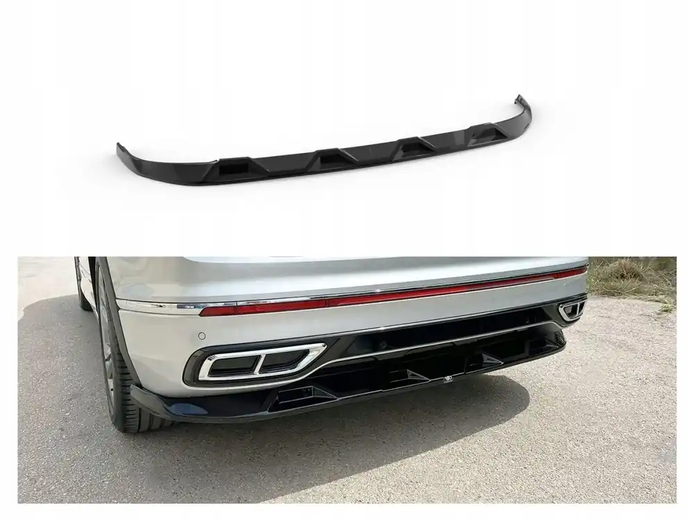 Dokładka tylnego zderzaka dyfuzor do VOLKSWAGEN TIGUAN II 2020-2023 Oryginalny