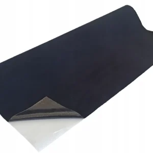 Popularny Folia samoprzylepna okleina tuning welur zamsz folia samochodowa CZARNA