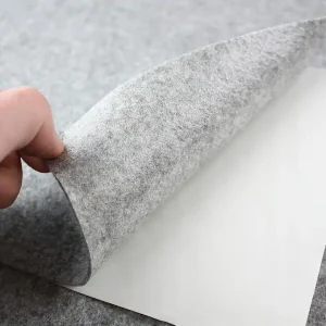 FILC KLEJEM SZARY 400g/m2 miękki 3mm soft 150x50cm Premium