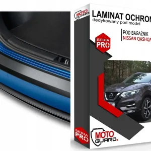 CZARNA FOLIA PPF tylny zderzak NISSAN QASHQAI II 2 Autentyczny