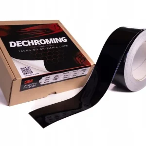 3M FOLIA TAŚMA DECHROMING 5cm x 10m CZARNY POŁYSK Autentyczny