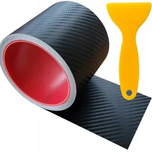 Szybka dostawa TAŚMA CARBON ZABEZPIECZAJĄCA PROGI 5cm METRY RAKLA
