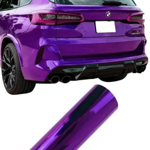 Kup teraz FOLIA FIOLETOWA METALLIC 20m x 152cm FIOLETOWY POŁYSK OKLEINA SAMOCHODOWA