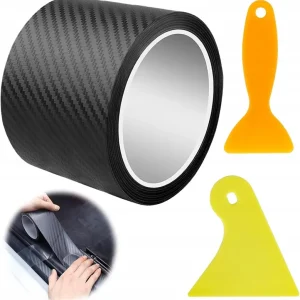 FOLIA CARBON 3D KARBONOWA DO AUTA TUNING SAMOPRZYLEPNA OCHRONNA NA PROGI Oferta