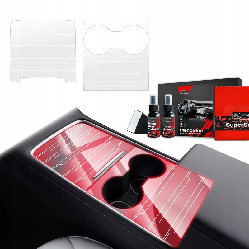 2w1 folia ochronna do wnętrza Tesla Model 3 (2021-2025) Bezbarwna Dynamic Oferta limitowana