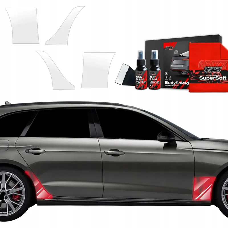 4w1 Folia okleina PPF na nadkola do Audi A4 Avant (2019-2024) Grizz Tylko dziś