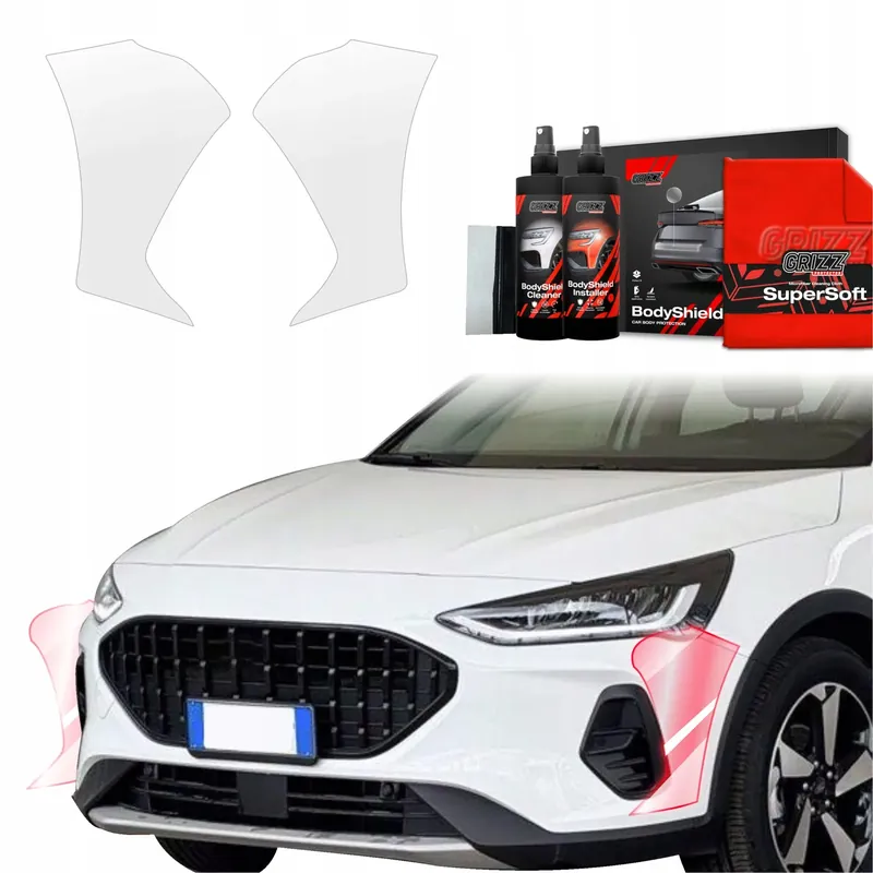 2w1 Folia PPF na zderzak do Ford Focus Active X Kombi Facelift (2021-2025) Rabat