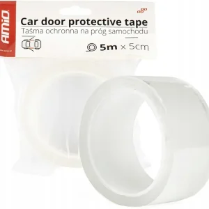 Darmowa dostawa AMiO TAŚMA folia OCHRONNA PROGI SAMOCHODU chroni przed zarysowaniem 5mx5cm