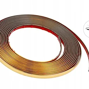 Popularny LISTWA DEKORACYJNA ZŁOTA 12MMX 8M L3T81