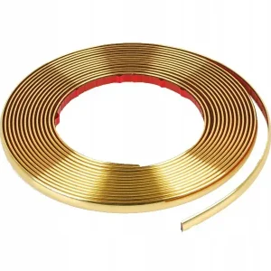 DB-AutoMotive Listwa Dekoracyjna Złota 12mm x 8m Szybka dostawa