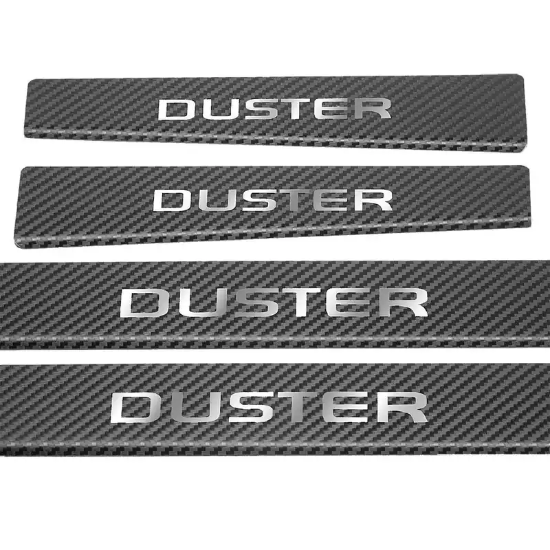 Kup teraz DACIA DUSTER MK2 Nakładki progowe ze stali nierdzewnej 304 Wykończenie Carb