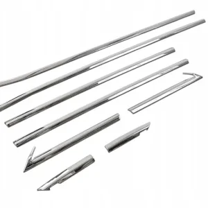 Listwy pod szyby boczne Opel Crossland X 2017+ Wysoka jakość