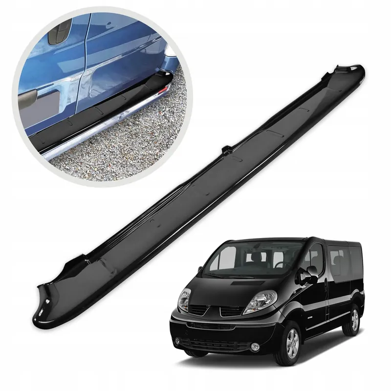 Nakładka listwa ochronna na tylny zderzak do RENAULT TRAFIC 2001-2014 Zwrot pieniędzy