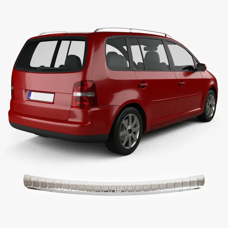 VW TOURAN 1 - 2003-2010 1T1 1T2 - Listwa Nakładka na Zderzak Tylni Ochronna Oryginalny