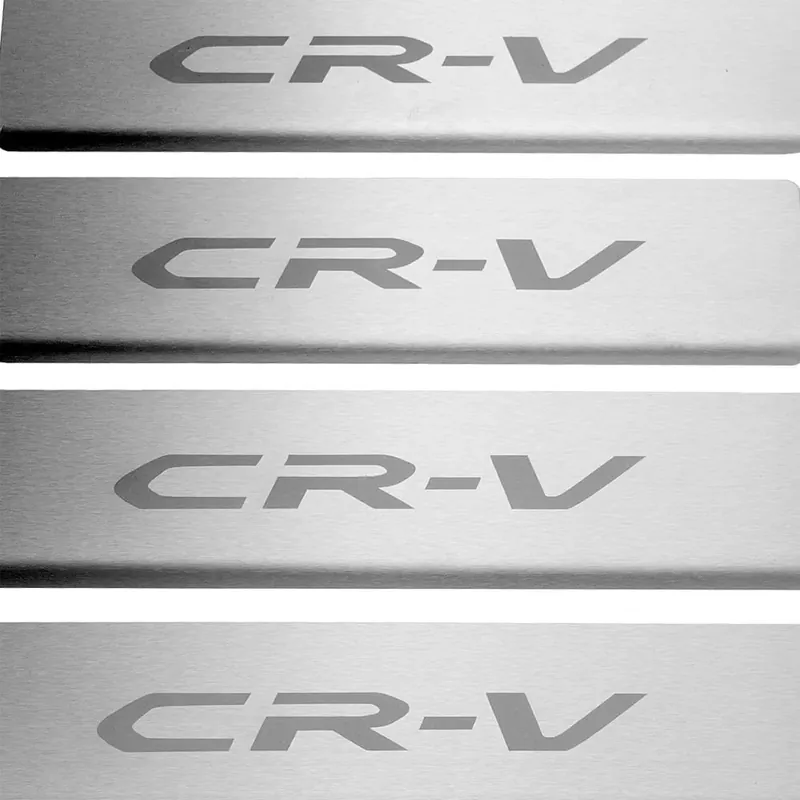 Tylko dziś HONDA CR-V MK5 Listwy progowe Facelift Stal nierdzewna 304 Matowe wykończen
