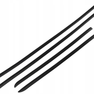 Fiat BRAVO II Listwy CZARNE Boczne Ochronne Drzwi Autentyczny