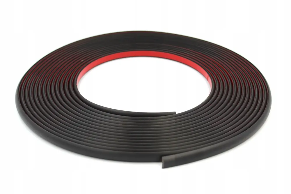 LISTWA OZDOBNA TAŚMA SAMOPRZYLEPNA CZARNY MAT 6MM / 8m DEKORACYJNA 6 mm Autentyczny