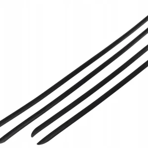 Darmowa dostawa Seat Leon II 2005-2012 Listwy CZARNE Boczne Drzwi