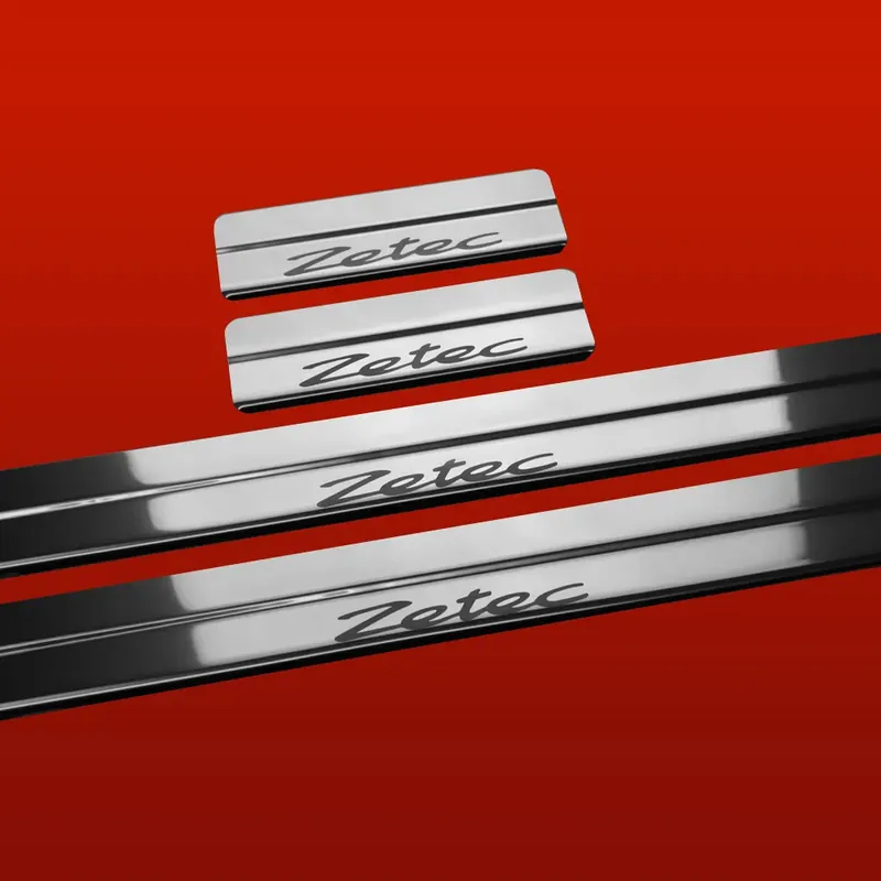 FORD FIESTA MK7 Nakładki progowe ZETEC 5 drzwi Prefacelift 304 stal nierdze Ostatnia szansa