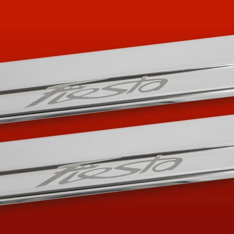 FORD FIESTA MK7, 3-drzwiowe listwy progowe Prefacelift 304, stal nierdzewna Zwrot pieniędzy