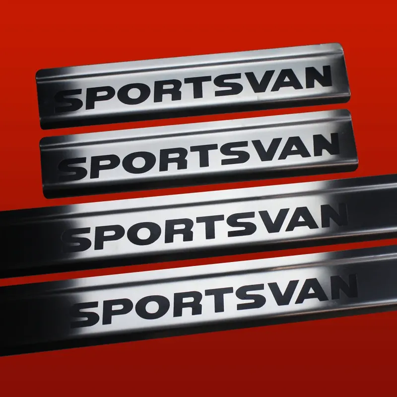 VOLKSWAGEN GOLF SPORTSVAN Nakładki na progi SPORTSVAN Stal nierdzewna 304 N Ekspresowa dostawa