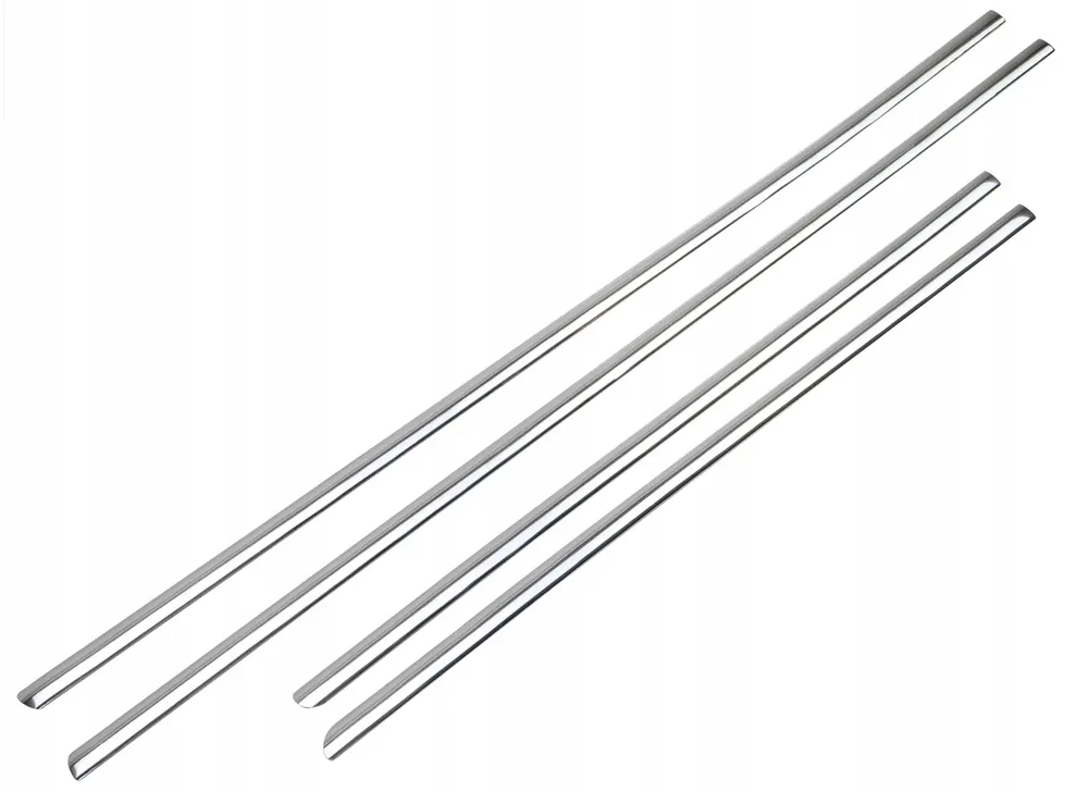 Ekspresowa dostawa Renault Clio V 2019- Listwy CHROM na drzwi boczne dekoracyjne chrom