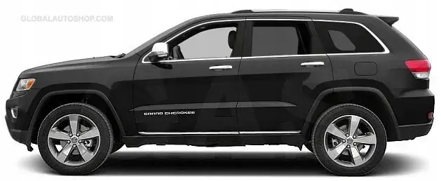 JEEP CHEROKEE / GRAND CHEROKEE - Listwy CHROM na drzwi boczne chromowane Autentyczny