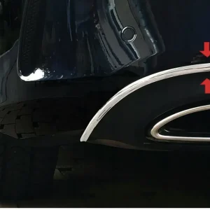 Nissan - Listwa chrom chromowana tylna tył ochronna na zderzak Promocja