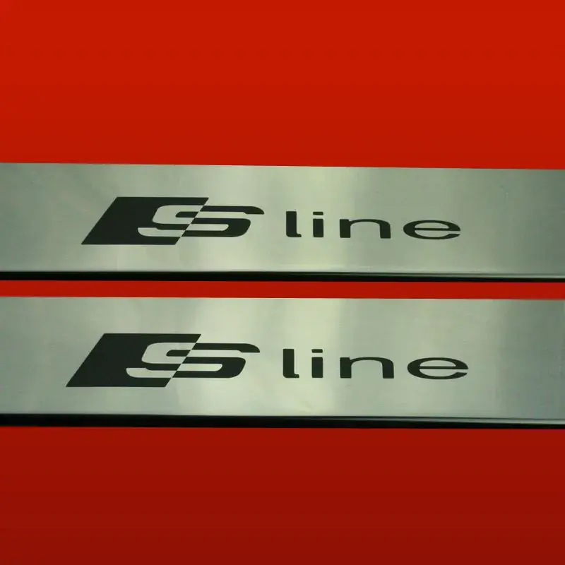 AUDI TT MK1 8N SLINE Listwy progowe Wykończenie połysk ze stali nierdzewnej Ekspresowa dostawa