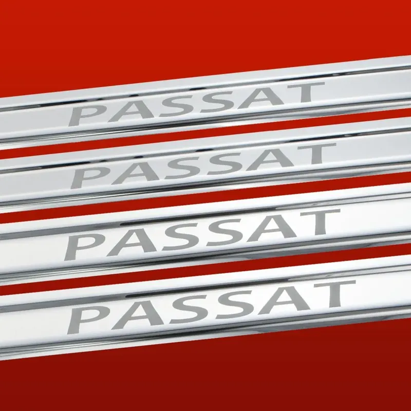 Szybka dostawa VOLKSWAGEN PASSAT B6 Listwy progowe PASSAT TYPE2 304 stal nierdzewna Wykońc