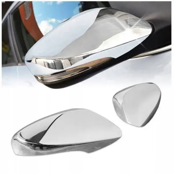 Nakładki na lusterka boczne do HYUNDAI ACCENT-BLUE 2012-2017 | stal | chrom Szybka dostawa